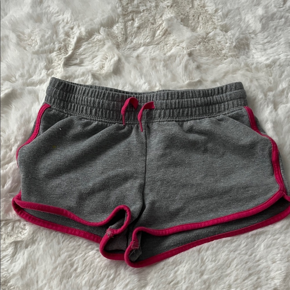 Kids Gray and Pink Shorts